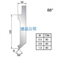 88°標準上模